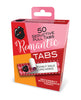 Afbeelding laden in Galerijviewer, Romantic Tabs - 50 count