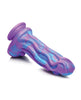 Carica l'immagine nel visualizzatore Galleria, Creature Cocks Octophallus Silicone Dildo - Purple/Blue