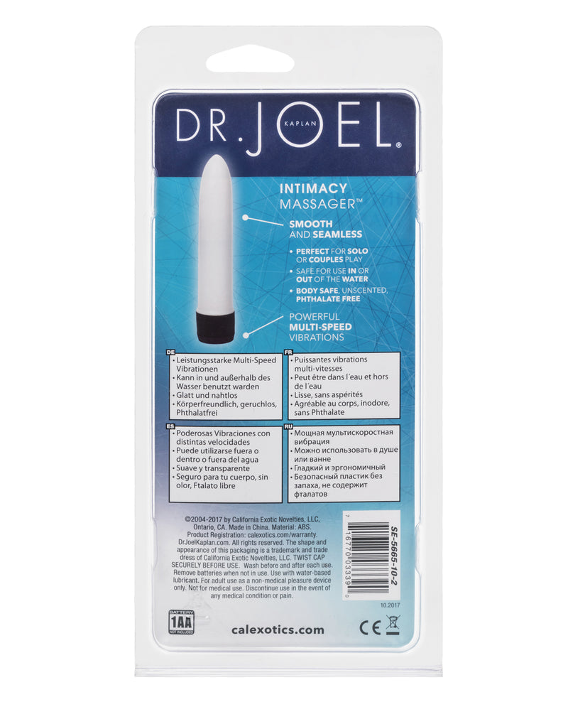 Cargue la imagen en el visor de la galería, Masajeador de intimidad Dr. Joel Kaplan 4.5" - Blanco