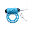 Indlæs billede i gallerifremviser, Bang! Vibrating Cock Ring & Bullet w/Remote Control - Blue