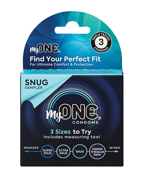 Indlæs billede i gallerifremviser, My One Snug Sampler Condoms - Pack of 3