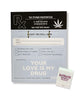 Lataa kuva gallerian katseluohjelmaan, The Stoner Prescription Greeting Card w/Matchbook