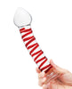 Cargue la imagen en el visor de la galería, Glas 8" Mr. Swirly Glass Dildo - Red