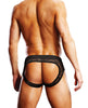 Load image into Gallery viewer, Prowler Lace Open Back Brief - Black LG