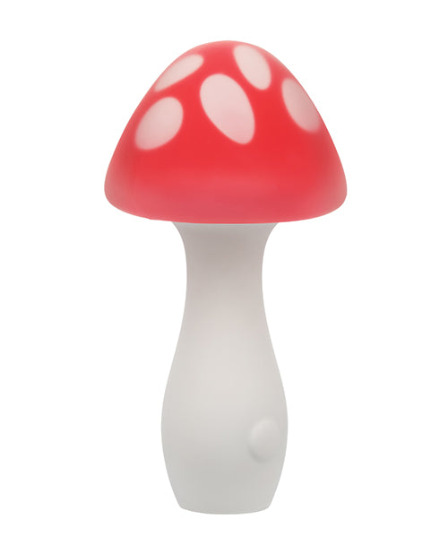 Załaduj obraz do przeglądarki galerii, Naughty Bits Muff Shroom Playful Massager - Red/White