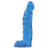 Cargue la imagen en el visor de la galería, Raging Hard Ons Slimline 5.5 Inch Ballsy Blue Jelly Anal Toy