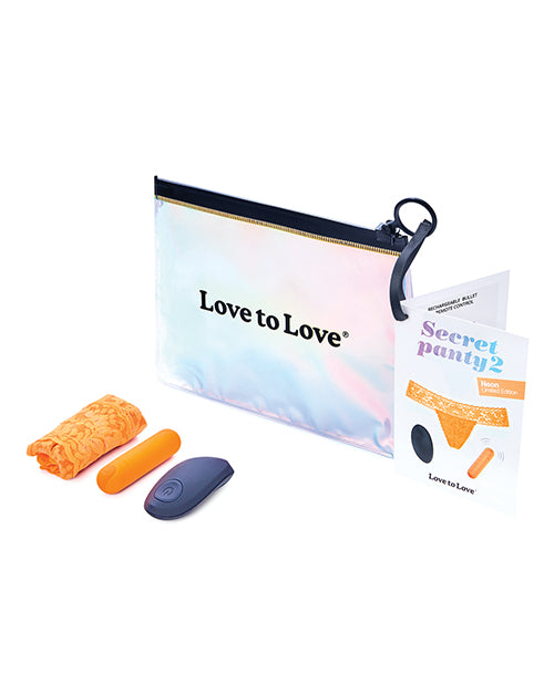 Bild in den Galerie-Viewer laden, Love to Love Secret Panty Vibe 2 - Neon Orange