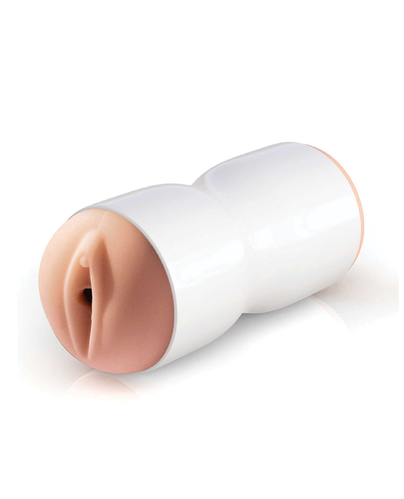 Bild in den Galerie-Viewer laden, Pipedream Extreme Toyz Enges Griff-Dual-Dichte Drückbare Stroker - Muschi & Mund