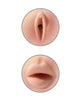 Bild in den Galerie-Viewer laden, Pipedream Extreme Toyz Enges Griff-Dual-Dichte Drückbare Stroker - Muschi & Mund