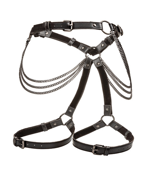 Carica l'immagine nel visualizzatore Galleria, Euphoria Collection Plus Size Multi Chain Thigh Harness