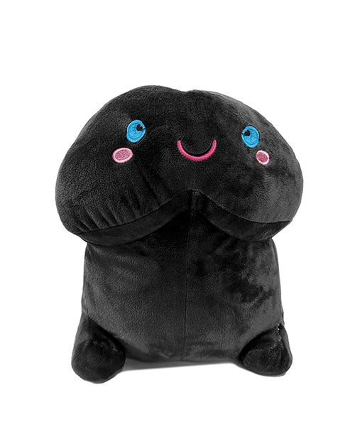 Load image into Gallery viewer, Shots Short Penis Plushie - Black 8" / 20 cm