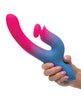 Załaduj obraz do przeglądarki galerii, Elation Thrusting Dual Stimulator - Blue/Pink