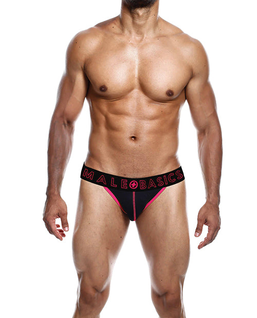 Carica l'immagine nel visualizzatore Galleria, Male Basics Neon Jockstrap Coral LG