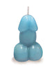 Lataa kuva gallerian katseluohjelmaan, Eden's Penis Candle Blue Vanilla Scent 3 Inch Premium Handmade