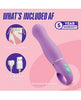 Ladda bilden i Galleri Viewer, Aria - Exciting AF 2.0 - Rechargeable Vibe - Indigo