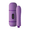Carica l'immagine nel visualizzatore Galleria, Fantasy For Her Love Thrust Her Purple Vibrator For Ultimate Pleasure