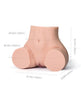 Load image into Gallery viewer, Peach Realistic Butt w/Vagina Anal Sex Doll Torso