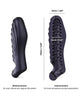Cargue la imagen en el visor de la galería, Manwan RYZER Penis Sleeve - Black Plum