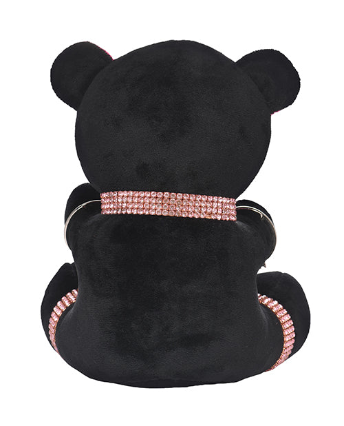 Carregar imagem no visualizador da Galeria, Master Series Bling Bondage Bear With Crystals For Couples Play