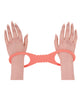 Încărcați imaginea în vizualizatorul Galerie, Sex And Mischief Peaches N CreaMe Large Silicone Cuffs