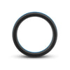 Afbeelding laden in Galerijviewer, Blush Performance Silicone Go Pro Cock Ring Black Blue Hypoallergenic Comfort
