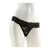 Lataa kuva gallerian katseluohjelmaan, Fetish Fantasy Series Hanky Spank Me Vibrating Panties - Black