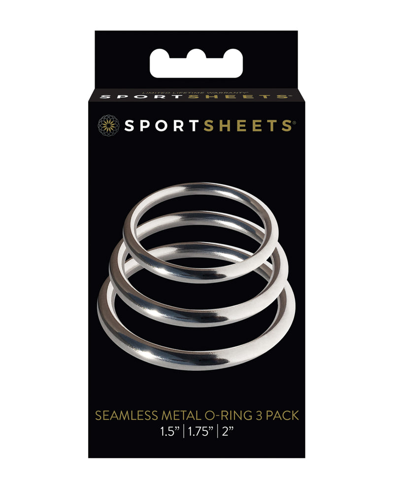 Load image into Gallery viewer, Sportsheets Metal O-Ring - Pack of 3