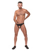 Cargue la imagen en el visor de la galería, Male Power Nylon Spandex Pouchless Brief Black O/S