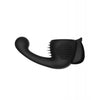 Lataa kuva gallerian katseluohjelmaan, Lovense Domi Flexible Rechargeable Mini Wand Female Attachment - Black