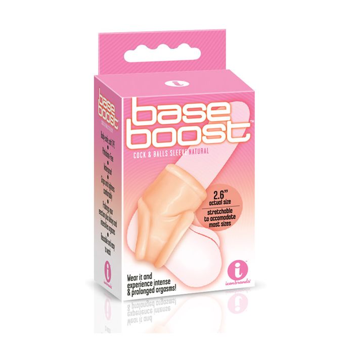 Afbeelding laden in Galerijviewer, The 9's Base Boost Cock & Balls Sleeve - Natural