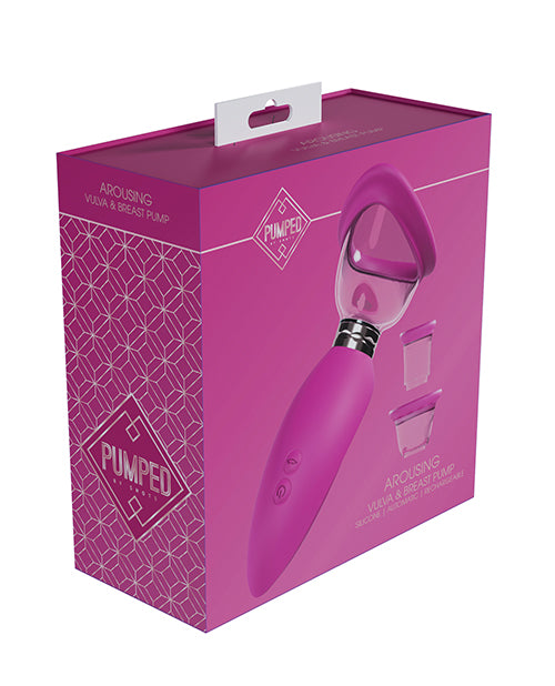 Load image into Gallery viewer, Shots Pumped Arousing Clitoral, Nipple & Breast Pump - Pink