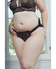 Bild in den Galerie-Viewer laden, Plus Size Anfänger Strap-On Geschirr - Lila