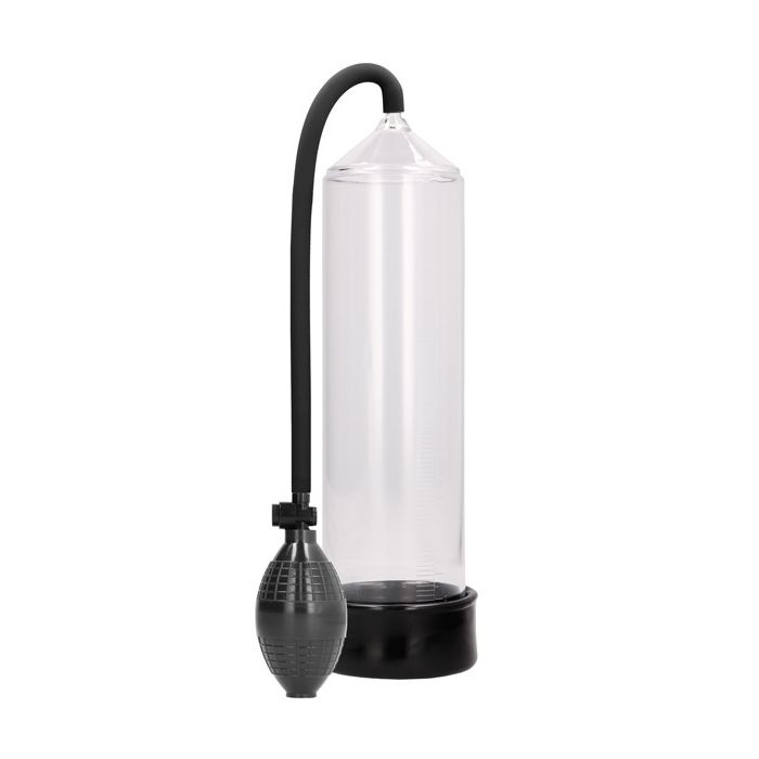 Load image into Gallery viewer, Classic Shots Pumped Penis Pump Transparent Vacuum Device