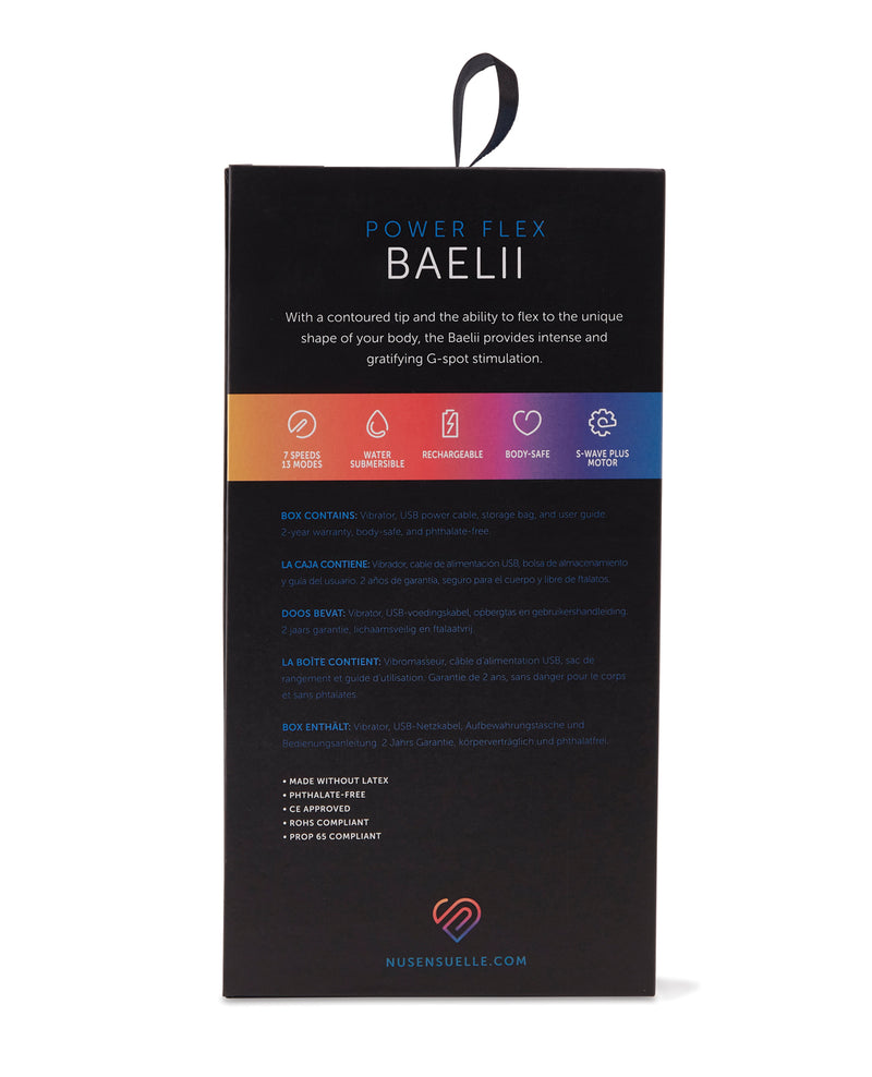 Încărcați imaginea în vizualizatorul Galerie, Nu Sensuelle Baelii Vibrator flexibil pentru punctul G cu 20 de funcții - Navy