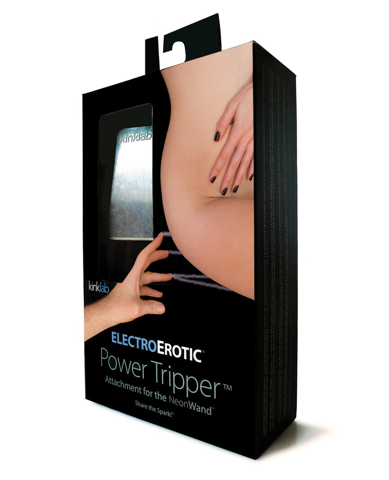 Indlæs billede i gallerifremviser, KinkLab Power Tripper Black for Neon Wand Electro Erotic Stimulation