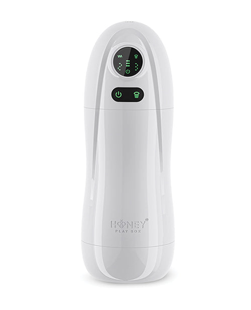Cargue la imagen en el visor de la galería, Kai 2 Automatic Blowjob Masturbator White Enhanced Suction And Vibration With Larger Cup And Extended Tunnel