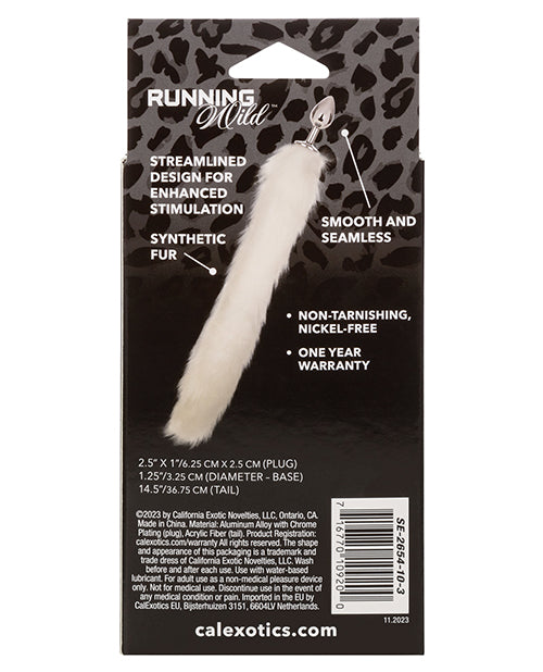 Ladda bilden i Galleri Viewer, Running Wild White Tail Metallic Anal Probe