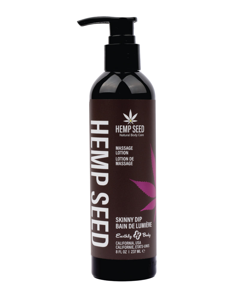 Lataa kuva gallerian katseluohjelmaan, Earthly Body Hampunsiemen Hierontavoide - 8 oz Skinny Dip