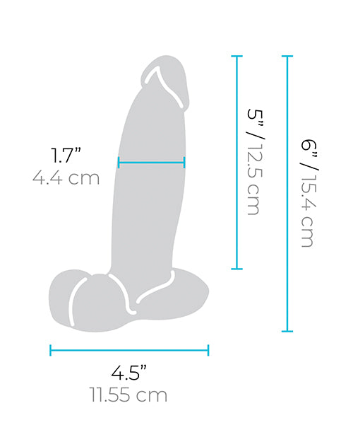 Załaduj obraz do przeglądarki galerii, b-Vibe Slipskin 6" Girthy - Mocha