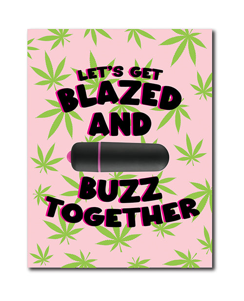 Charger l'image dans la visionneuse de la galerie, 420 Foreplay Blazed Greeting Card w/Rock Candy Vibrator & Fresh Vibes Towelettes