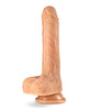 Load image into Gallery viewer, Blush Dr. Skin Silicone Dr. Grey 7" Thrusting Dildo - Vanilla