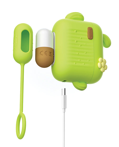 Încărcați imaginea în vizualizatorul Galerie, Blush Play With Me Blooming Bliss Remote Controlled Vibrating Kit - Green