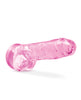 Load image into Gallery viewer, Blush Naturally Yours 8" Crystalline Dildo - Rose