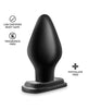 Load image into Gallery viewer, Blush Anal Adventures XXL Plug Black Tapered Tip For Easy Insertion