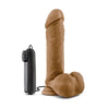 Load image into Gallery viewer, Blush Coverboy Soccer Champ 8 Inch Vibrating Realistic Dildo Mocha