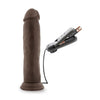 Afbeelding laden in Galerijviewer, Blush Dr. Skin Dr. Throb 9.5" Cock w/Suction Cup - Chocolate