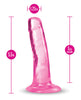 Load image into Gallery viewer, Blush B Yours Plus 5" Hard n' Happy Dildo - Pink