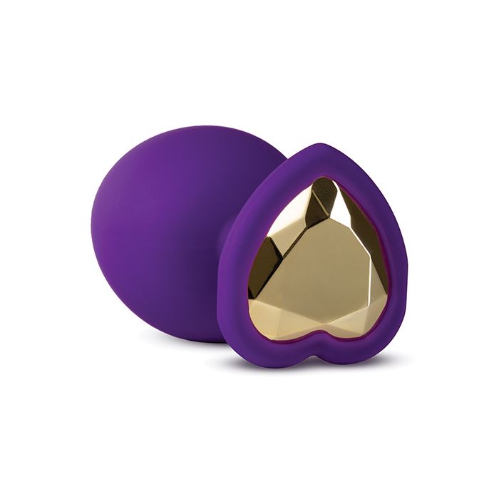 Charger l'image dans la visionneuse de la galerie, Blush Temptasia Bling Plug With Gem Small Purple Pleasure