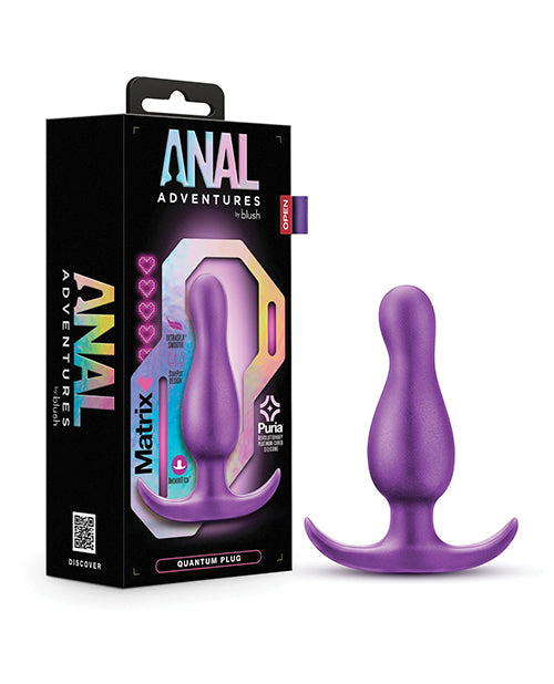Cargue la imagen en el visor de la galería, Blush Anal Adventures Matrix Quantum Plug - Purple