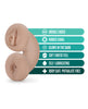 Charger l'image dans la visionneuse de la galerie, Blush M for Men Soft and Wet Double Trouble Glow in the Dark Stroker Ivory